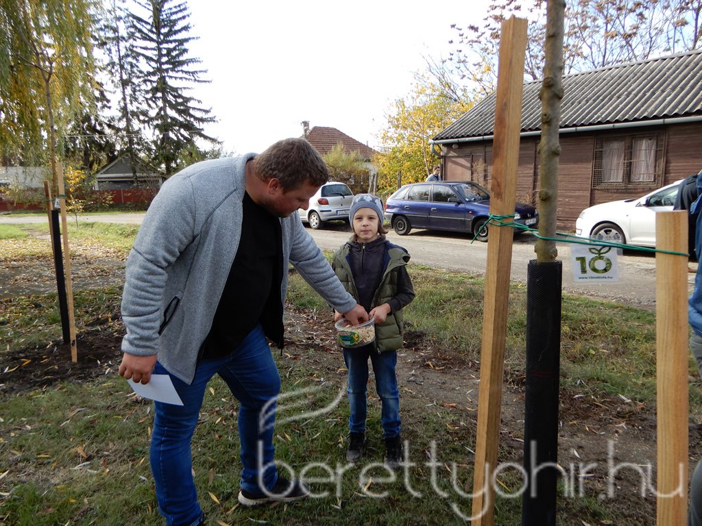 Közösségi faültetés Berettyóújfaluban 87